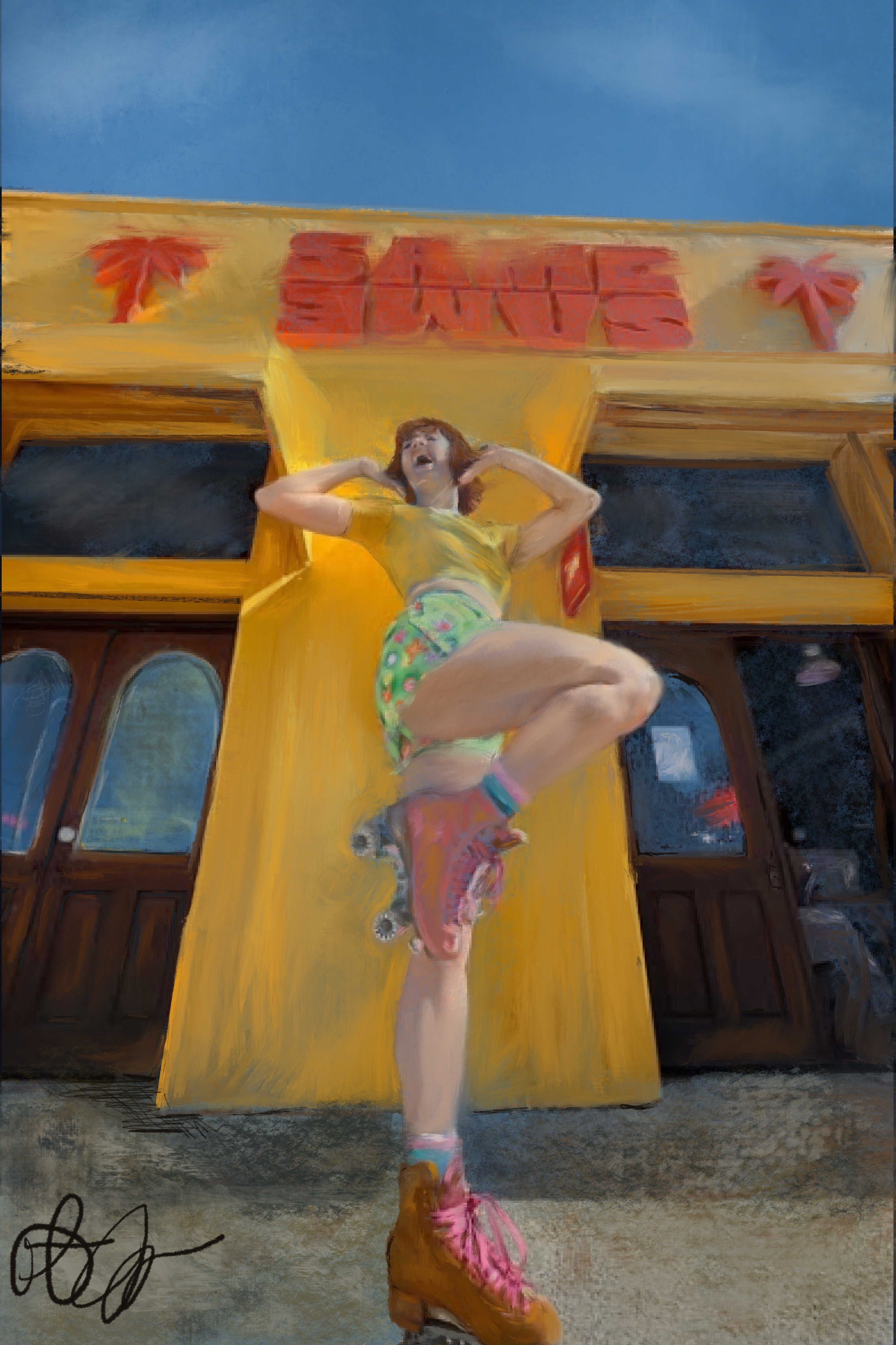 The Roller Dance Moves of Peach Fever